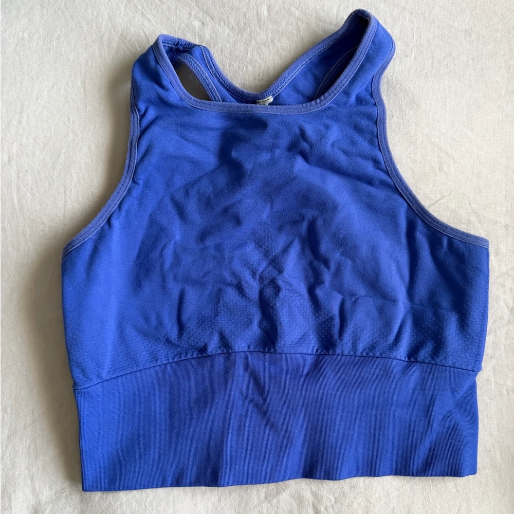FP Movement by Free People Blue Every Single Time Bra